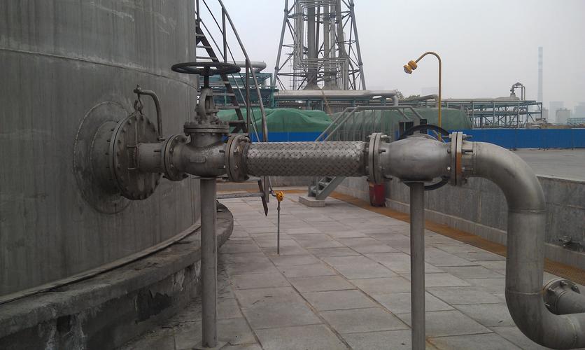 大口徑金屬軟管應(yīng)用案例